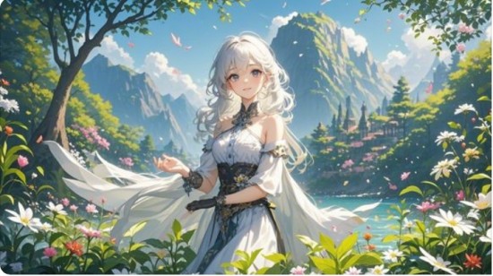 秘密花园6.0版本女性角色白发咋办
