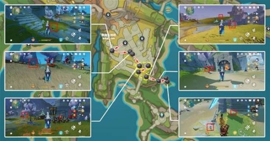 原神枯叶紫英在哪 枯叶紫英采集路线
