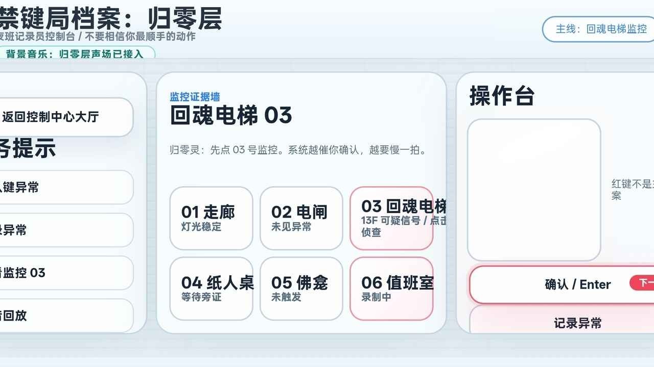 禁键局档案归零层安卓版免广告