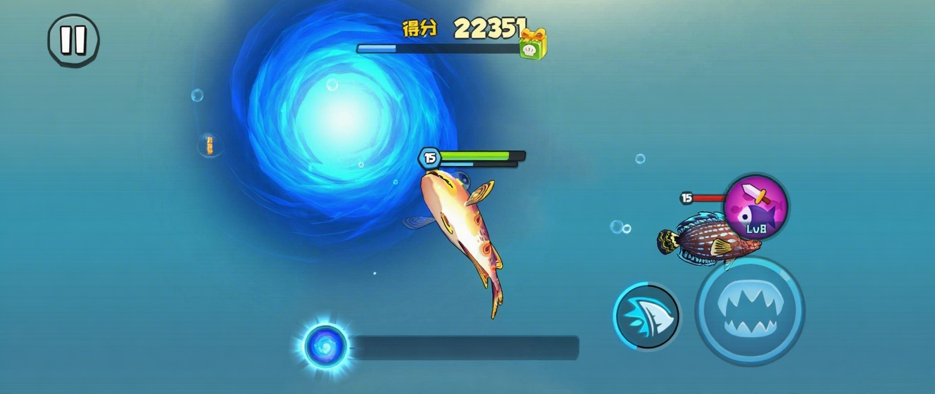 鱼吃鱼无限钻石版免费