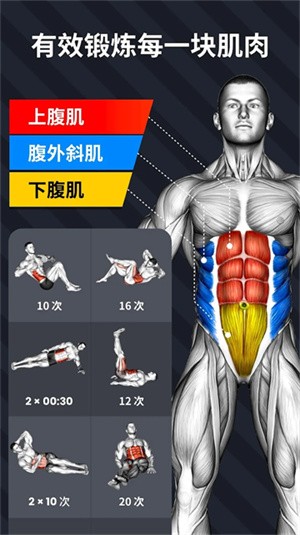 30天内练出六块腹肌最新版1 30天内练出六块腹肌最新版1