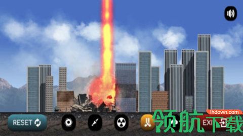 城市毁灭模拟器最新版最多灾难两种城市下载1
