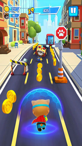 汤姆猫英雄跑酷无限金币安装下载3