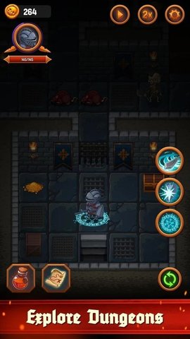 地牢英雄时代去广告版无限金币下载安装4