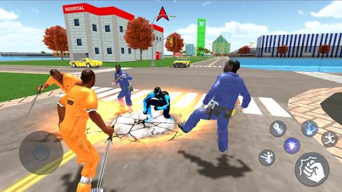 钢铁超级英雄男孩城市英雄游戏中文版下载2