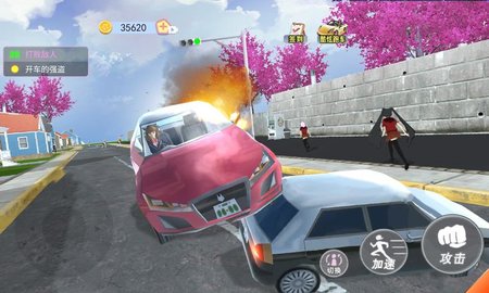 樱花校园女生物语全头饰服装解锁版游戏下载4