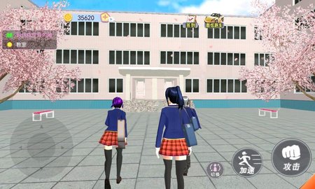 樱花校园女生物语全头饰服装解锁版游戏下载5