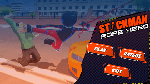 火柴人绳索英雄迈阿密无限金币版下载1