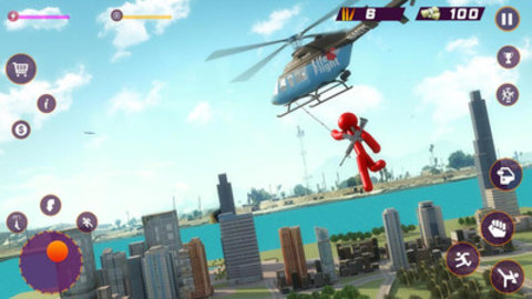 火柴人城市英雄免费版无限金币钻石版下载4