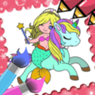 宝宝公主爱涂色免费版免广告下载 v1.0