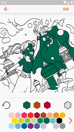 Colorfy涂色本游戏高级解锁吧下载2