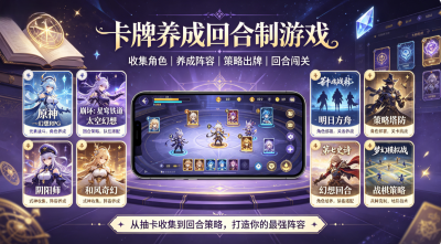 卡牌养成回合制游戏